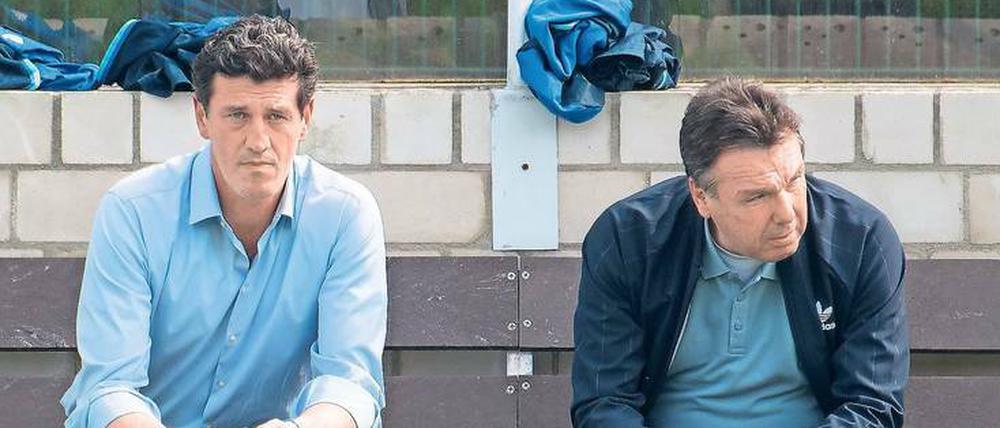 Zwei von gestern. Sportchef Jens Todt (links) und der Vorstandsvorsitzende Heribert Bruchhagen müssen den Hamburger SV verlassen.