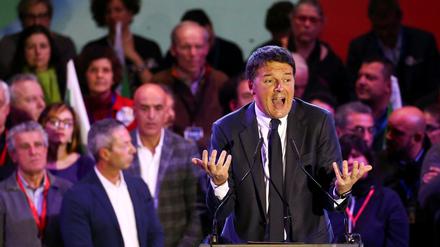 Wahlverlierer Matteo Renzi: Ist sein Comeback bei der PD schon wieder vorbei?