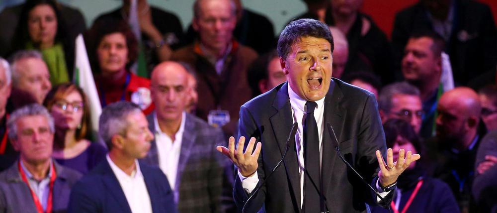 Wahlverlierer Matteo Renzi: Ist sein Comeback bei der PD schon wieder vorbei?