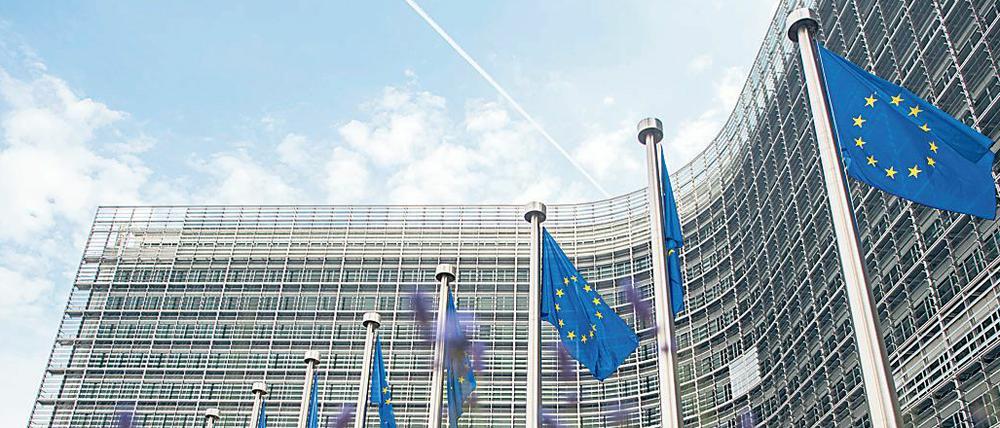 Das Berlaymont-Gebäude in Brüssel, Sitz der Europäischen Kommission.