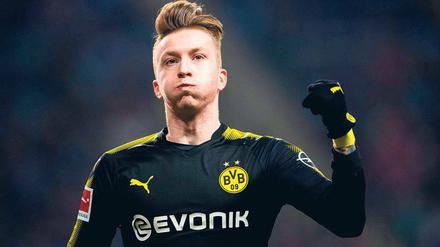 Die nächste Luft. Marco Reus hatte dem BVB lange gefehlt. Momentan hält er die Mannschaft fast im Alleingang in der Spitzengruppe der Bundesliga. 