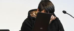 Der Angeklagte Hussein K. im Landgericht.