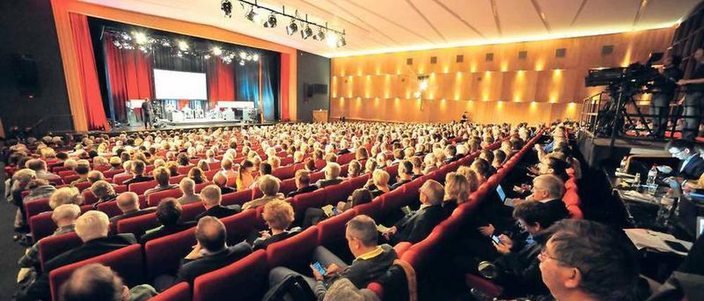 Volles Haus. Auch der Tagesspiegel ist immer wieder mit Veranstaltungen in der Urania zu Gast.