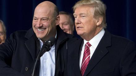 Spannungsreiches Verhältnis: Gary Cohn und Donald Trump.