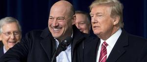 Spannungsreiches Verhältnis: Gary Cohn und Donald Trump.