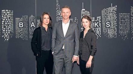 Die Serie „Bad Banks“ mit Désirée Nosbusch (links), Barry Atsma und Paula Beer bekommt eine zweite Staffel. Drehbeginn und Ausstrahlungstermin sind offen.