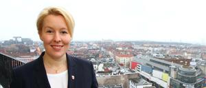 Franziska Giffey, die Bezirksbürgermeisterin von Berlin-Neukölln