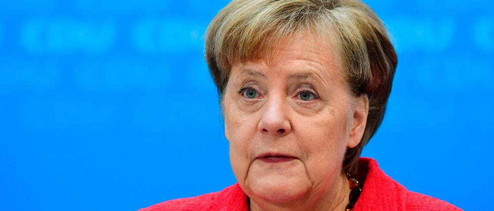 Bundeskanzlerin Angela Merkel (CDU).