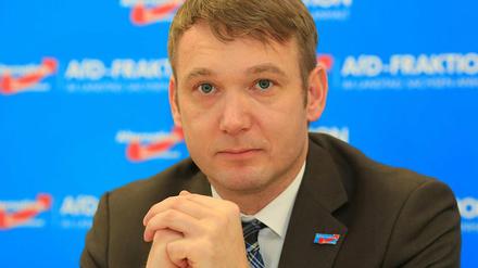 AfD-Politiker André Poggenburg (AfD). 