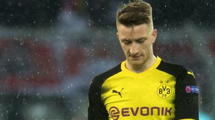 Europa League: Marco Reus von Borussia Dortmund - Schwache Dortmunder vor dem Aus, Leipzig kann weiterkommen