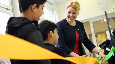 Die neue Hoffnung der SPD: Die künftige Familienministerin Franziska Giffey.