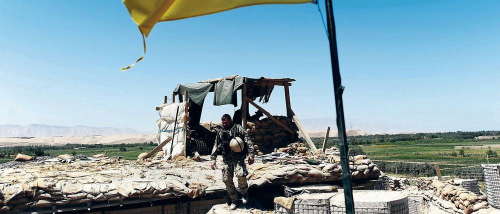 Bundeswehrsoldaten auf der Höhe 432 bei Kundus. Militärisch ist in Afghanistan nichts mehr zu gewinnen.