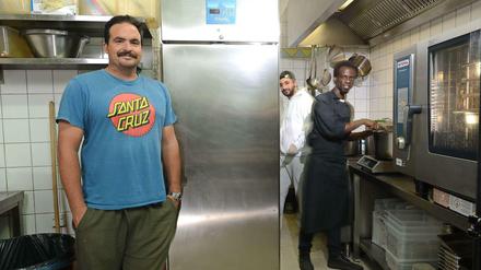 Teamchef. Der frühere Unternehmensberater Benjamin Brudler (l.) ist Mitinhaber der "California Soul Kitchen".