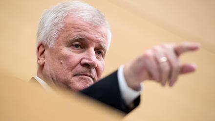 Der designierte Bundes-Innenminister Horst Seehofer (CSU).