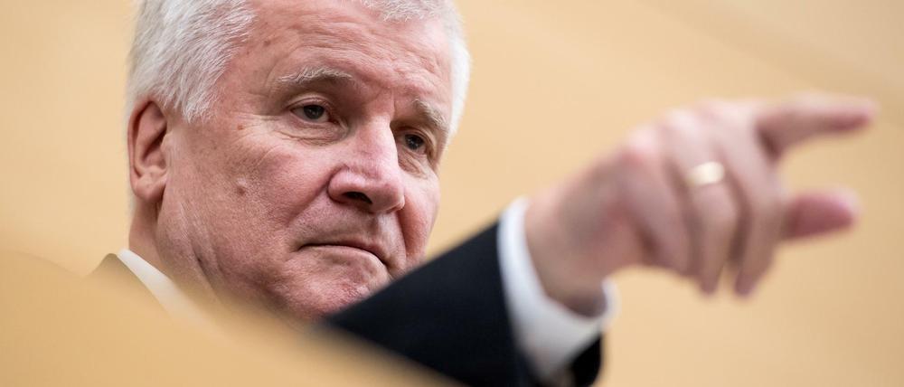 Der designierte Bundes-Innenminister Horst Seehofer (CSU).