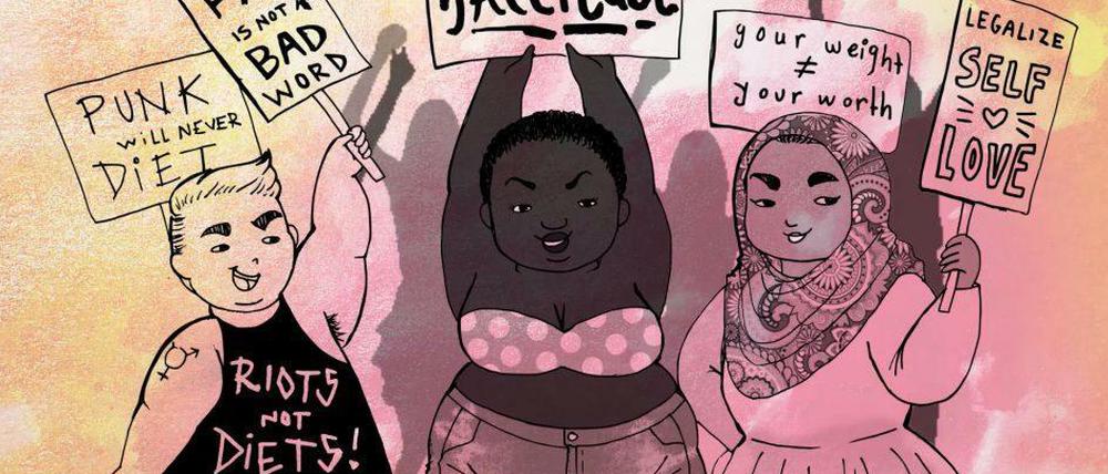 Auf der Berlin Feminist Film Week ist auch der Dokumentarfilm "Fattitude" von der Regisseurin Lindsey Averill zu sehen.