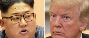 Zwei Männer, zwei Weltanschauungen, zwei Frisuren. 