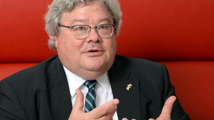Der Grünen-Europaabgeordnete Reinhard Bütikofer.