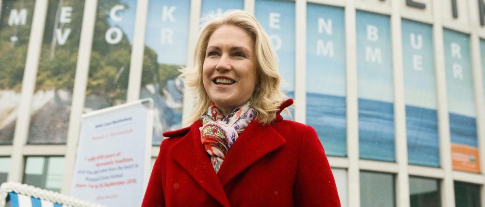Manuela Schwesig, Ministerpräsidentin von Mecklenburg-Vorpommern.