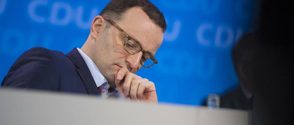 Der designierte Gesundheitsminister Jens Spahn (CDU) steht nach Hartz-IV-Äußerungen in der Kritik
