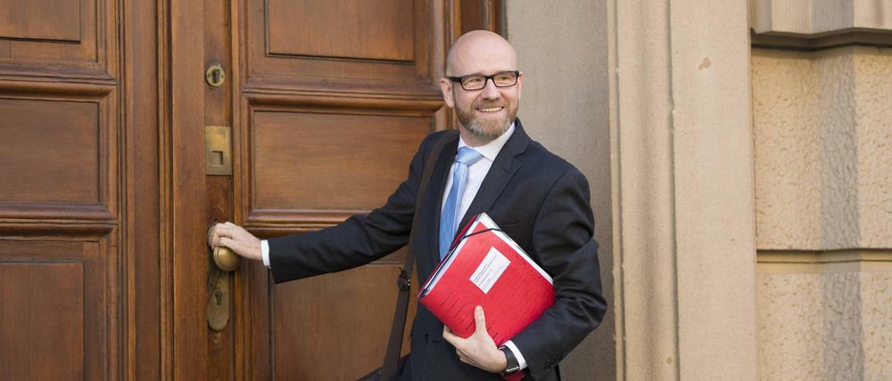 Prominentester Neuzugang im Kreis der Staatssekretäre: Peter Tauber, Ex-Generalsekretär der CDU, geht ins Verteidigungsressort.