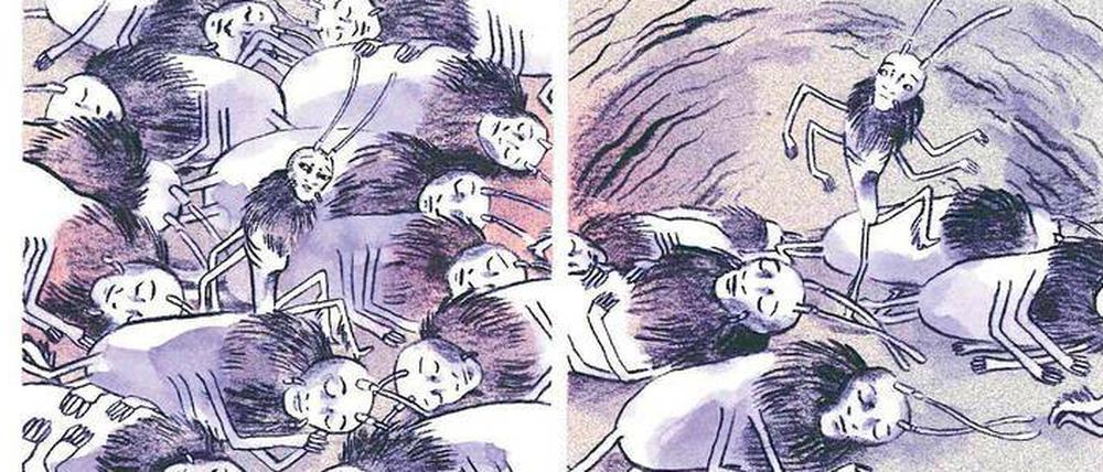 Made in Kassel: Eine Seite aus dem Kurzcomic „Why Has Nobody Noticed This?“ im studentischen Sammelband „Triebwerk 8“.