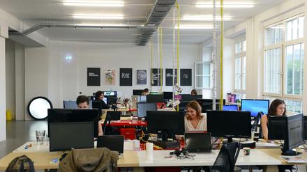 Start-ups tragen viel zum Berliner Jobwachstum bei.