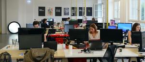 Start-ups tragen viel zum Berliner Jobwachstum bei.
