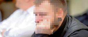 Der im NSU-Prozess angeklagte Andre E. im Gerichtssaal in München