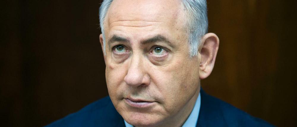 Israels Regierungschef Benjamin Netanjahu.
