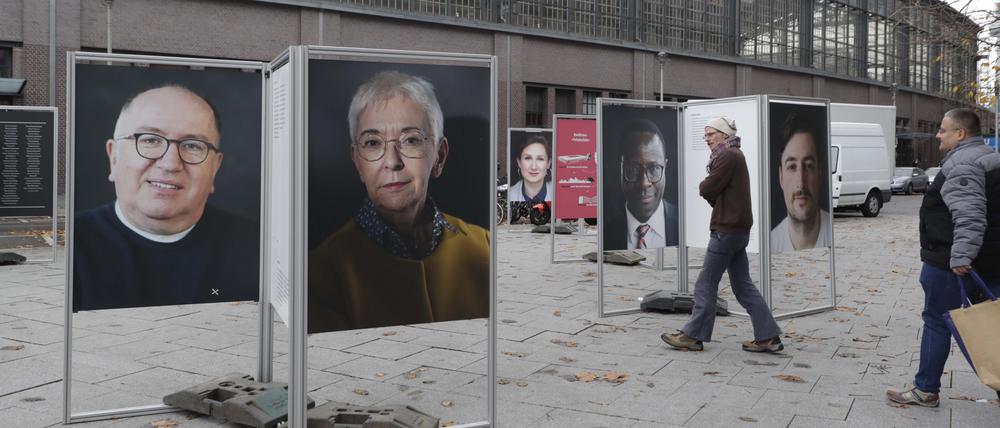 Die Ausstellung läuft noch bis einschließlich Montag.