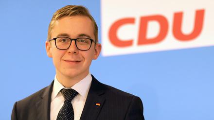 Philipp Amthor, der gegenwärtig jüngste Bundestagsabgeordnete der CDU