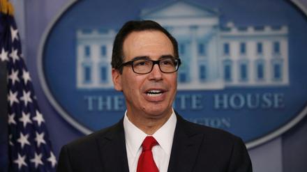 Kündigt Sanktionen gegen Russland an: Finanzminister Steven Mnuchin. 