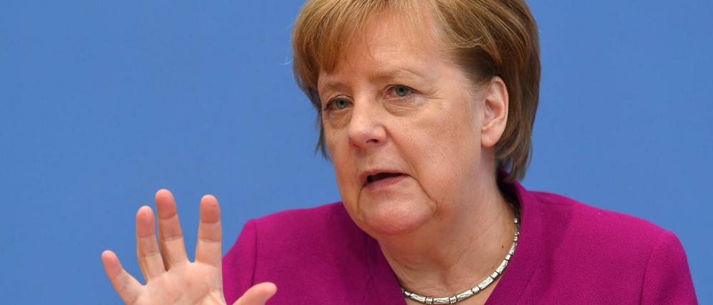 Bundeskanzlerin Angela Merkel (CDU).