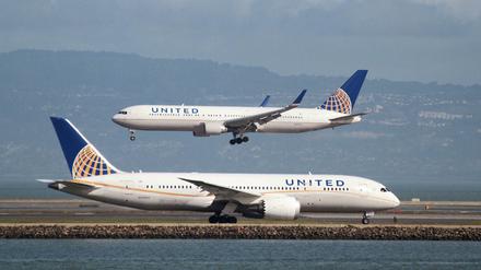 Flugzeuge von United Airlines 