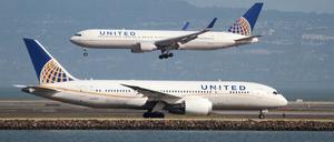 Flugzeuge von United Airlines 