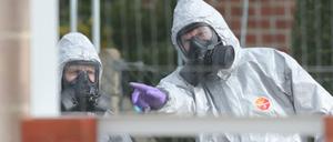 Spurensuche in Salisbury nach dem Anschlag auf Doppelagent Sergej Skripal. Die Ermittler erklären: Die Spur führe nach Russland.