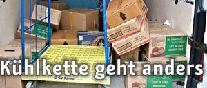 Weder gesichert noch gekühlt: Die Lebensmittel dürfen nicht mehr verwendet werden. 