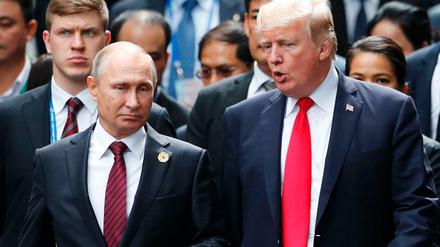 Wladimir Putin und Donald Trump (Archivbild).