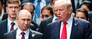 Wladimir Putin und Donald Trump (Archivbild).