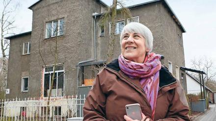 Rückkehr nach Brandenburg. Dorothy David kam auf Einladung einer örtlichen Historikerin.