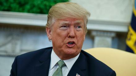 Donald Trump, Präsident der USA. 
