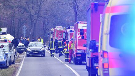 Nach der schweren Explosion im Spreewerk Lübben wird ein Mensch vermisst.