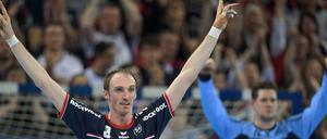 Der Jubel eines Teamspielers. Holger Glandorf sind persönliche Rekorde nicht wichtig. 