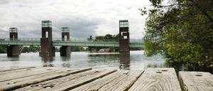 Ufer des Anstoßes: Die Wasserstadt in Spandau.