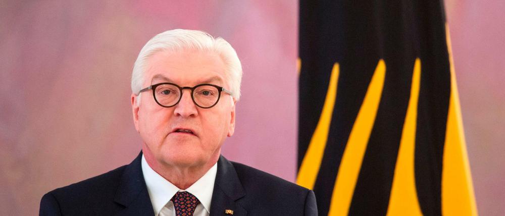 Mahnende Worte für die neue Bundesregierung: Bundespräsident Frank-Walter Steinmeier