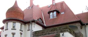 Die Villa Wiesenstein nahe Jagniatkow (früher Agnetendorf) in Polen, wo Gerhart Hauptmann bis zu seinem Tod lebte.