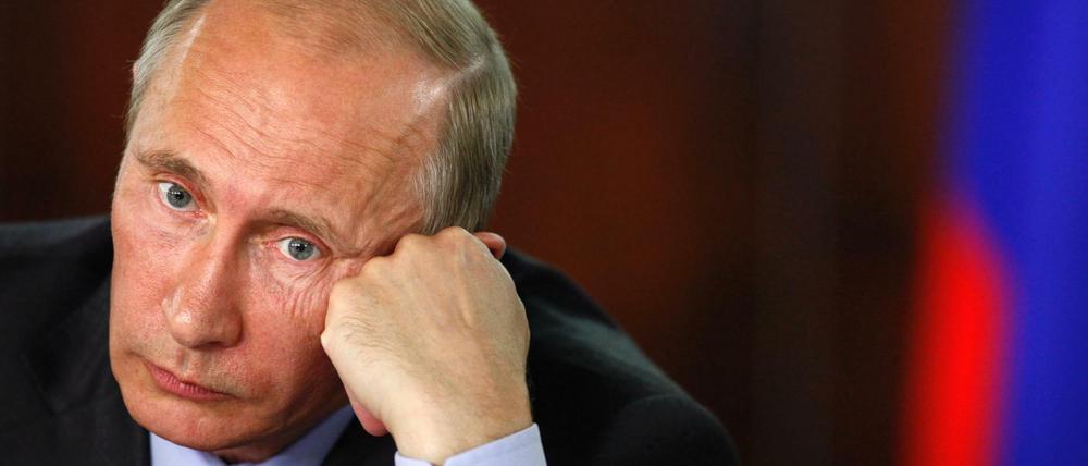 Der Sieg mag feststehen, doch nicht überall im Land ist man von Putin begeistert.