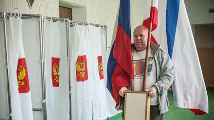 Alles nach Plan. In Russland wird vor der Wahl nichts dem Zufall überlassen.