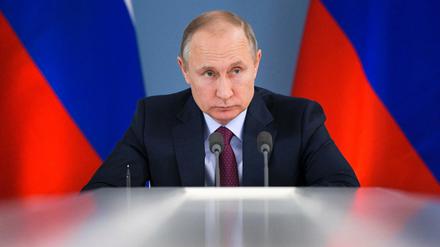 Russlands Präsident Wladimir Putin. Es war allein seine Wahl.